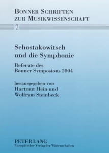 Title: Schostakowitsch und die Symphonie