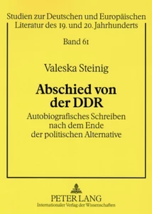 Title: Abschied von der DDR