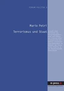 Title: Terrorismus und Staat