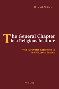 Title: The General Chapter in a Religious Institute