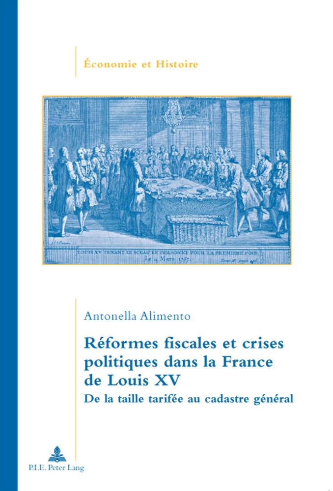 Reformes Fiscales Et Crises Politiques Dans La France De Louis Xv Peter Lang Verlag