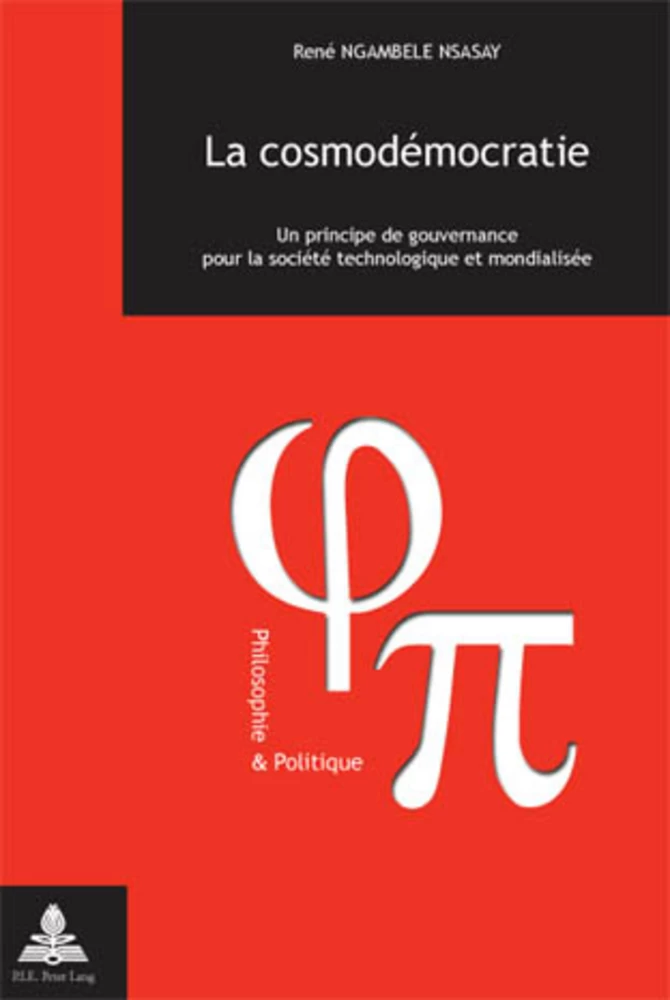 La Cosmodemocratie Peter Lang Verlag