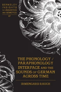 Title: The Phonology / Paraphonology Interface and the Sounds of German Across Time