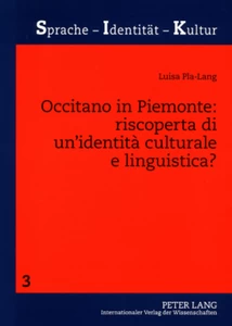 Title: Occitano in Piemonte: riscoperta di un’identità culturale e linguistica?