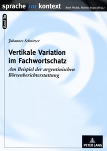 Title: Vertikale Variation im Fachwortschatz