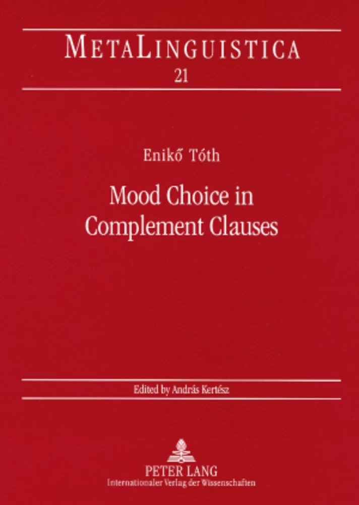 Title: Mood Choice in Complement Clauses