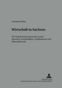 Title: Wirtschaft in Sachsen