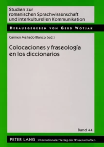 Title: Colocaciones y fraseología en los diccionarios