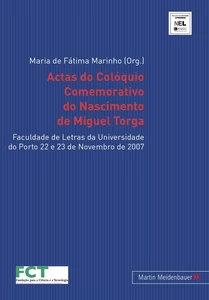 Title: Actas do Colóquio Comemorativo do Nascimento de Miguel Torga