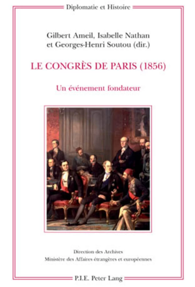 Titre: Le Congrès de Paris (1856)
