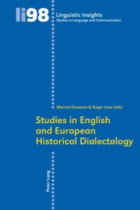 Title: Studies in English and European Historical Dialectology