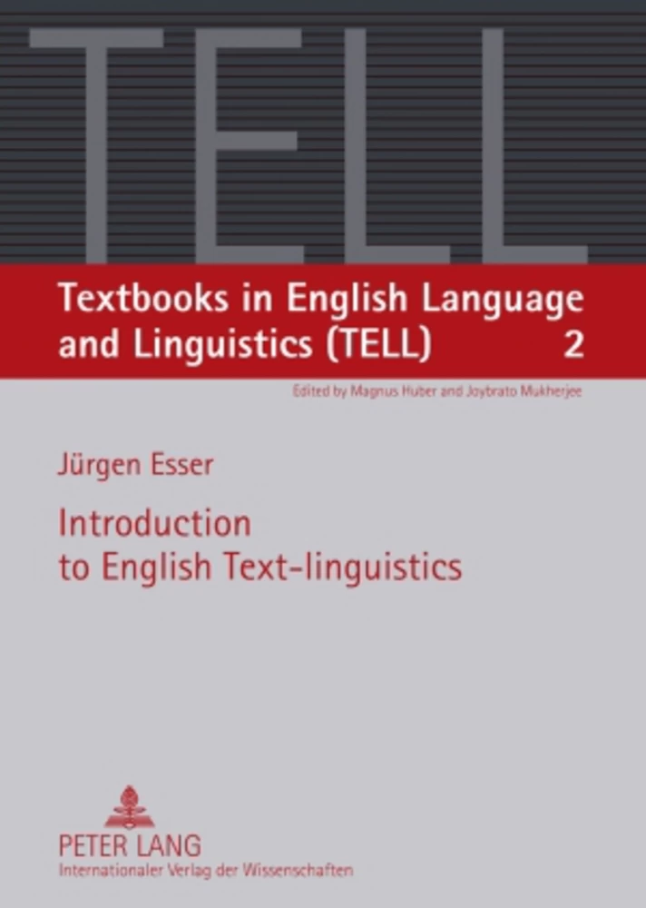Title: Introduction to English Text-linguistics