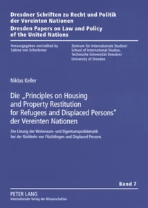 Title: Die «Principles on Housing and Property Restitution for Refugees and Displaced Persons» der Vereinten Nationen