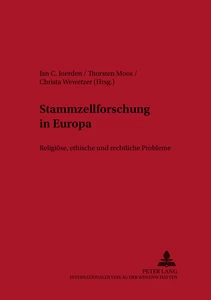 Title: Stammzellforschung in Europa