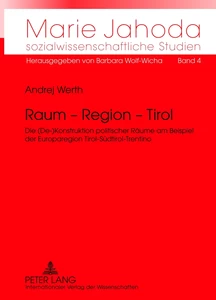 Title: Raum – Region – Tirol