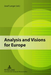 Title: Analysis and Visions for Europe