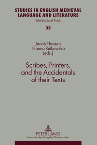 Title: Scribes, Printers, and the Accidentals of their Texts
