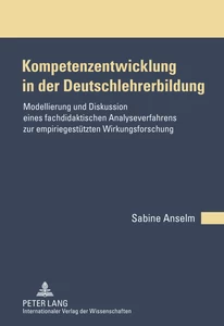 Title: Kompetenzentwicklung in der Deutschlehrerbildung