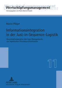 Title: Informationsintegration in der Just-in-Sequence-Logistik