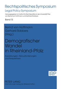 Title: Demografischer Wandel in Rheinland-Pfalz