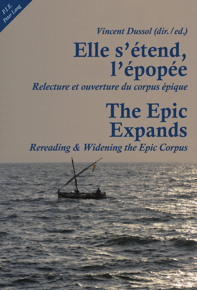 Elle S Etend L Epopee The Epic Expands Peter Lang Verlag