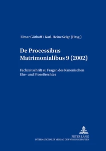 Title: De processibus matrimonialibus