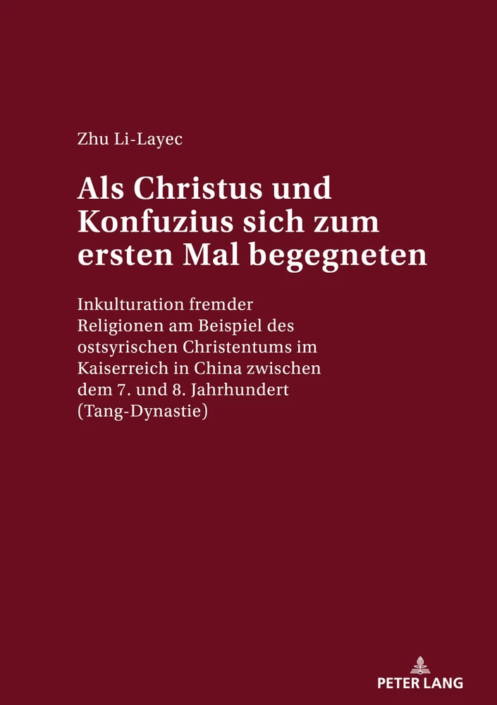 Titel: Als Christus und Konfuzius sich zum ersten Mal begegneten