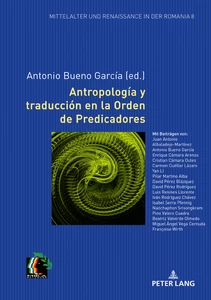 Title: Antropología y traducción en la Orden de Predicadores