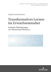 Title: Transformatives Lernen im Erwachsenenalter