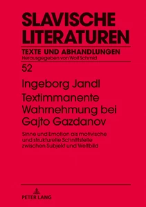 Title: Textimmanente Wahrnehmung bei Gajto Gazdanov