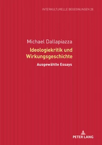 Title: Ideologiekritik und Wirkungsgeschichte