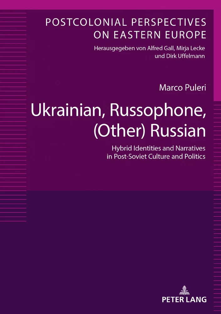 Title: Ukrainian, Russophone, (Other) Russian