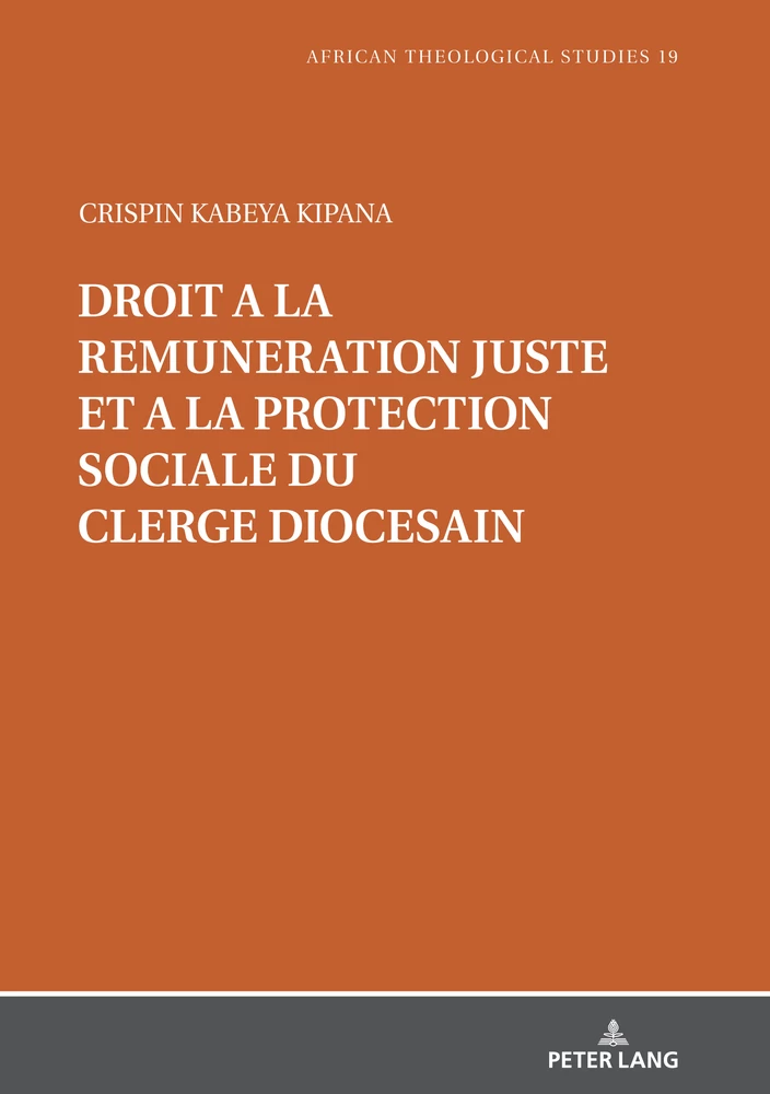 Titre: Droit à la rémunération juste et à la protection sociale du clergé diocésain