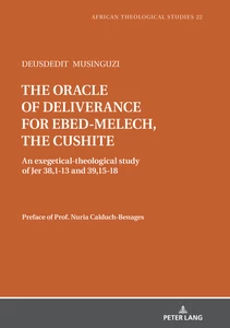 Title: The oracle of deliverance for Ebed-Melech, the cushite