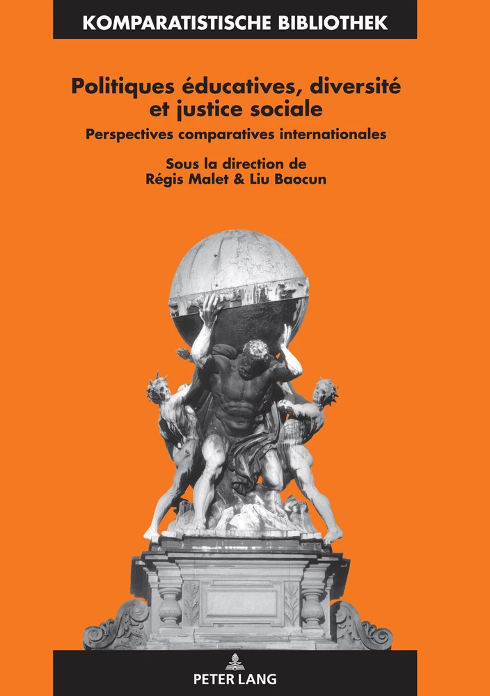 Politiques Educatives Diversite Et Justice Sociale Peter Lang Verlag