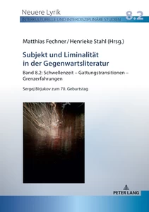 Title: Subjekt und Liminalität in der Gegenwartsliteratur