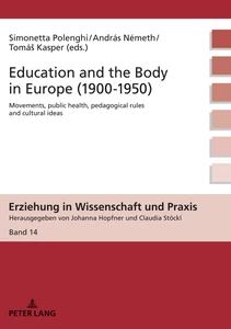 Title: Education and the Body in Europe (1900-1950)