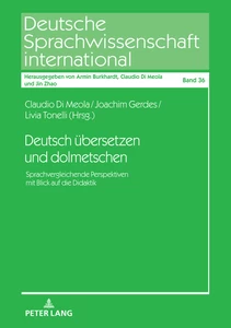 Title: Deutsch übersetzen und dolmetschen
