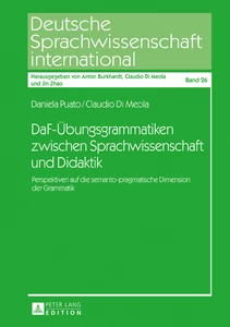 Title: DaF-Übungsgrammatiken zwischen Sprachwissenschaft und Didaktik