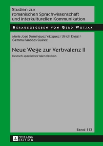 Title: Neue Wege zur Verbvalenz II