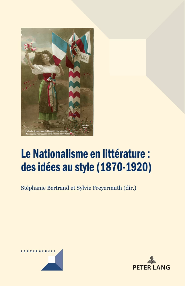 Le Nationalisme En Litterature Peter Lang Verlag