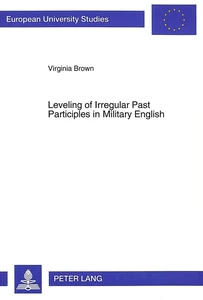 Title: Leveling of Irregular Past Participles in Military English