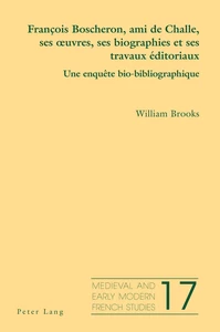 Title: François Boscheron, ami de Challe, ses œuvres, ses biographies et ses travaux éditoriaux