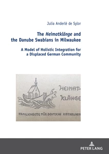 Title: The Heimatklänge and the Danube Swabians in Milwaukee