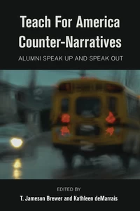 Title: Teach For America Counter-Narratives