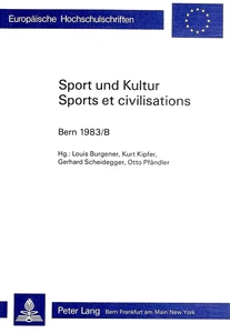 Title: Sport und Kultur / Sports et Civilisations