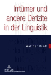 Title: Irrtümer und andere Defizite in der Linguistik