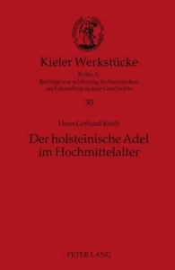 Title: Der holsteinische Adel im Hochmittelalter