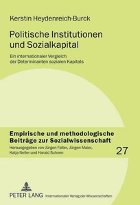 Title: Politische Institutionen und Sozialkapital