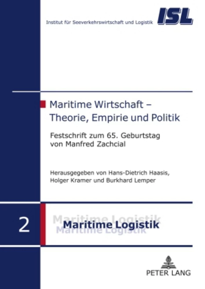 Titel: Maritime Wirtschaft – Theorie, Empirie und Politik